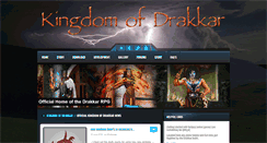 Desktop Screenshot of kingdomofdrakkar.com